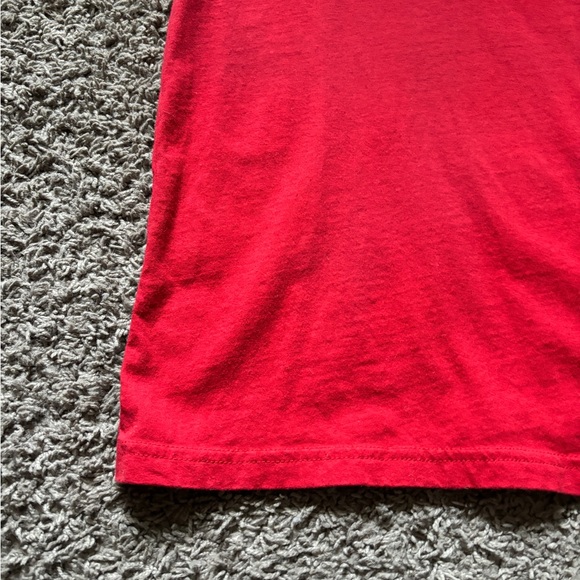 Red polo crew neck t shirt - Picture 4 of 13